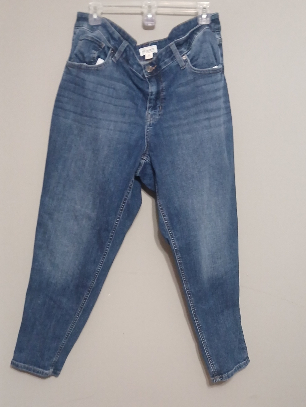 Women’s Blue Denim Jeans - Classic High-Rise Fit